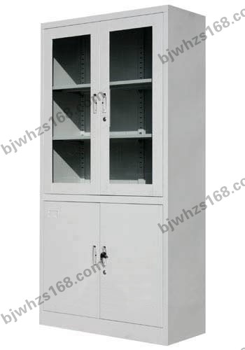 点击查看商品:玻璃通体对开文件柜