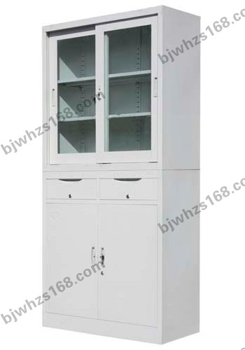 点击查看商品:偏三屉玻璃开门柜